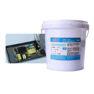 Sd6105 Two Components Potting Compound Adhesives Silicone Ab Glue For Led Power